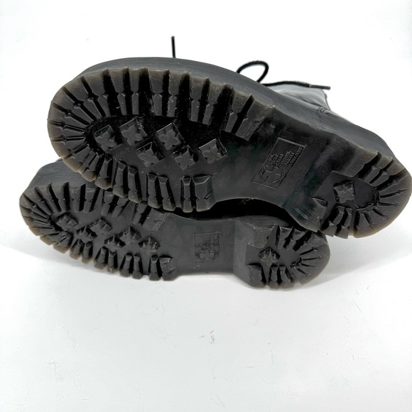 DR. MARTENS Jadon Platform Patent Lamper Leather Combat Boots - Picture 8 of 9
